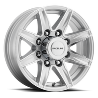 Raceline Stylus Trailer 810S 16x6 +0 8x165.1mm 124.46mm Silver