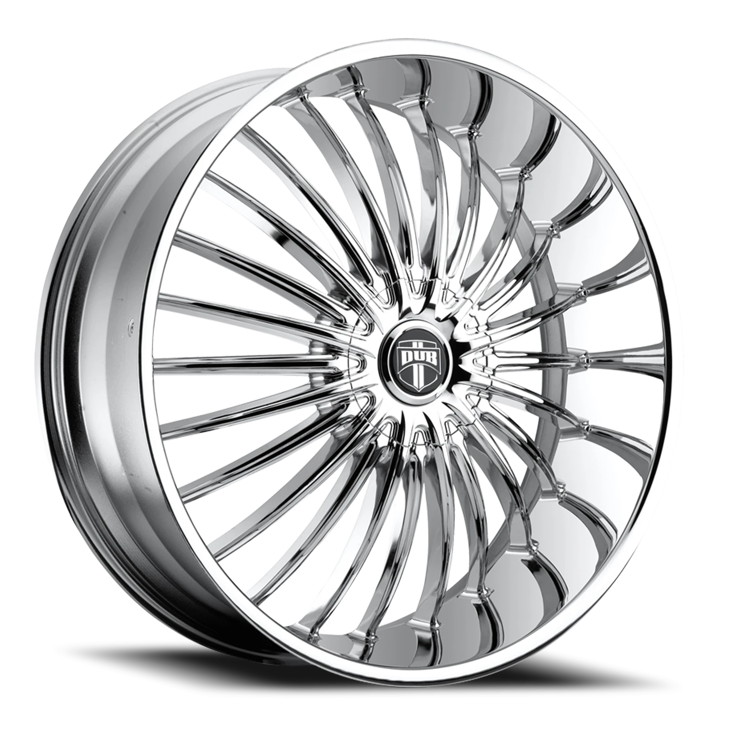 DUB Suave 26x9.5" 6x135mm 87.1mm CB +30mm Chrome