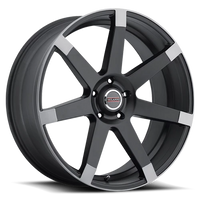 Vision 9042 20x9 +15 5x139.7mm 77.8mm Matte Black Anthracite Spoke Ends