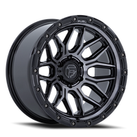 Fuel Surge 20x9" 6x139.7mm 106.1mm CB +20mm Gloss Black Machined Gray Tint