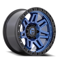 Fuel Syndicate 17x9" 6x139.7mm 106.1mm CB +1mm Dark Blue Black Ring