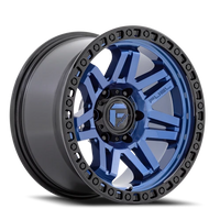 Fuel Syndicate 17x9 -12 6x139.7mm 106.1mm Dark Blue Black Ring