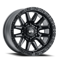 G-FX TR-26 20x9 +12 6x139.7mm 106.2mm Matte Black