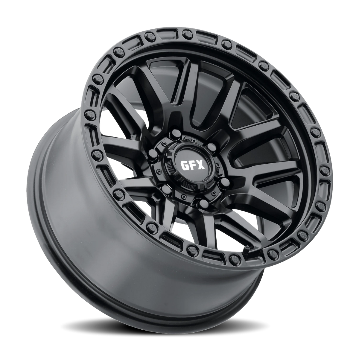 G-FX TR-26 20x9 +12 6x139.7mm 106.2mm Matte Black