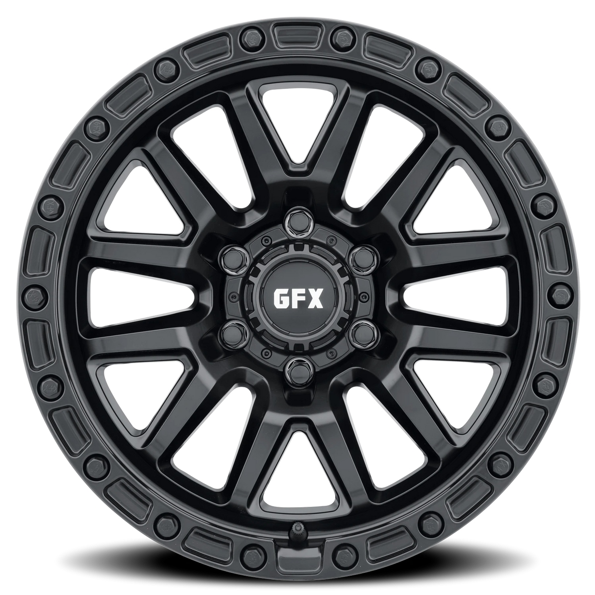 G-FX TR-26 18x9 +12 6x135mm 87.1mm Matte Black