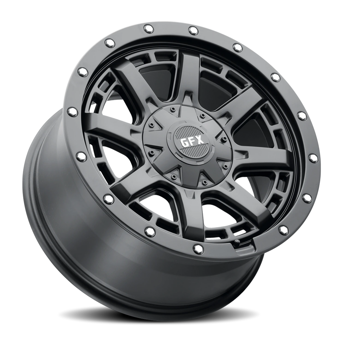 G-FX TR-27 18x9 +12 6x135mm 95.2mm Matte Black