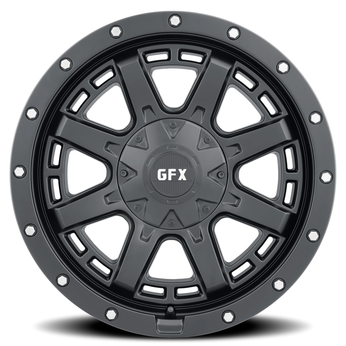 G-FX TR-27 18x9 +12 6x135mm 95.2mm Matte Black