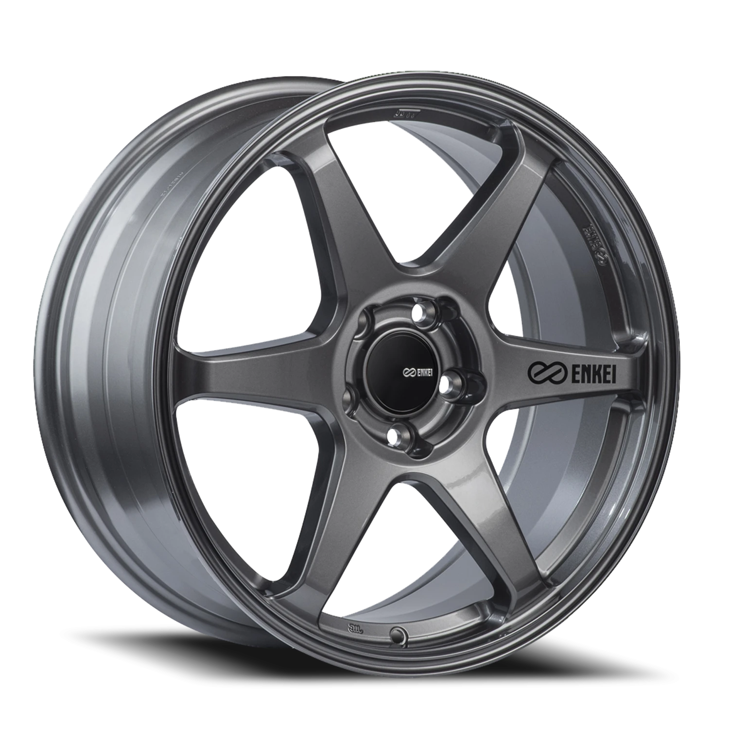 Enkei T6R GM 18x8.5 +38 5x114.3mm 72.6mm Matte Gunmetal