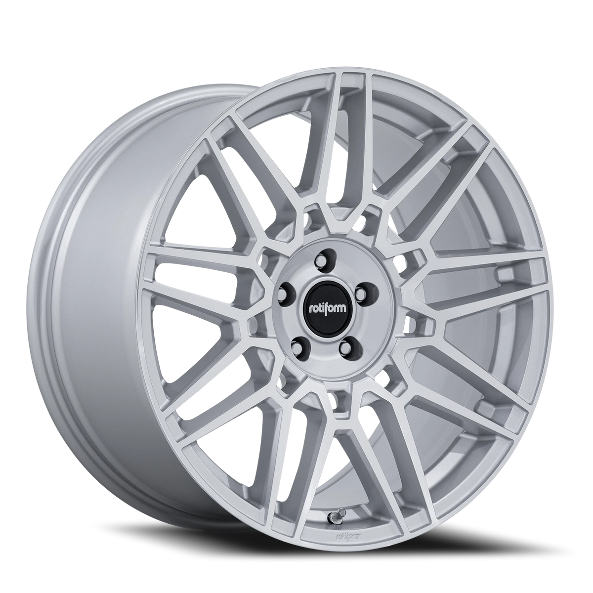 Rotiform TDX 19x9.5 +22 5x120mm 74.1mm Silver Machined Face