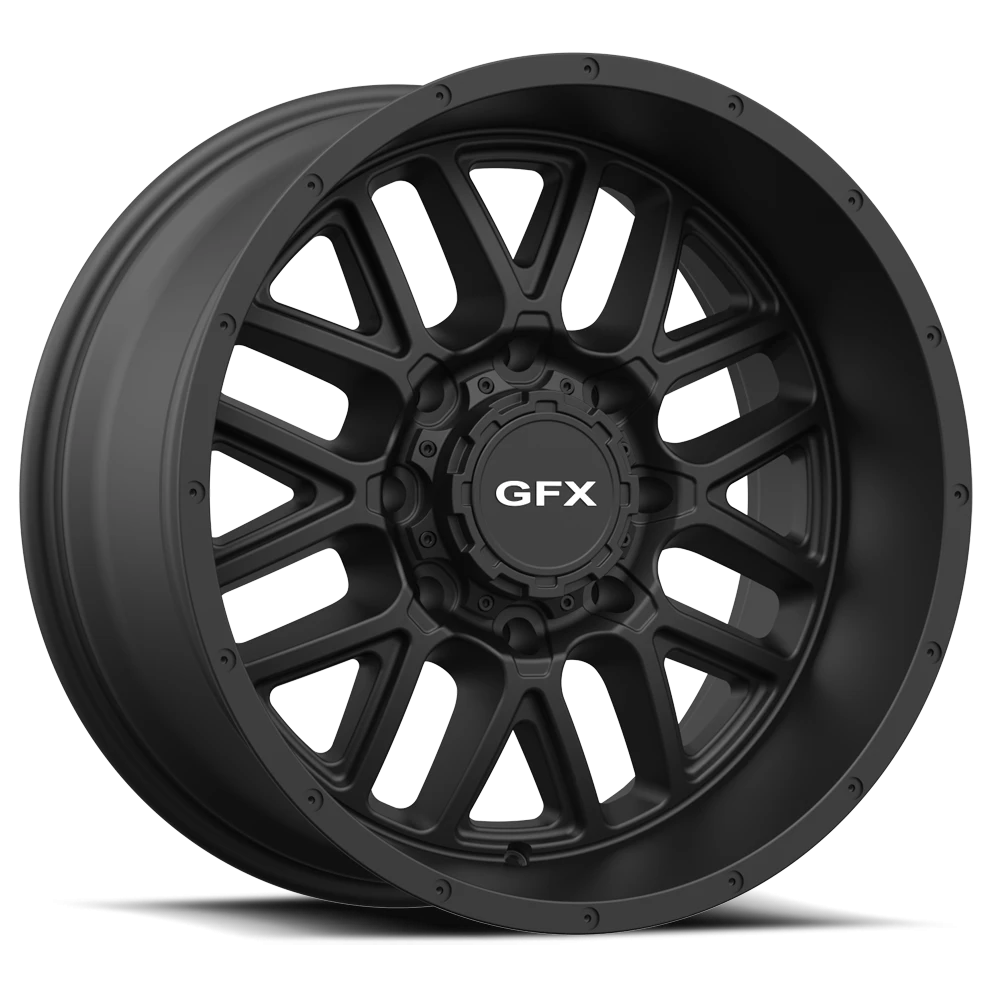 G-FX TM5 20x9 +12 8x165.1mm 125.2mm Matte Black