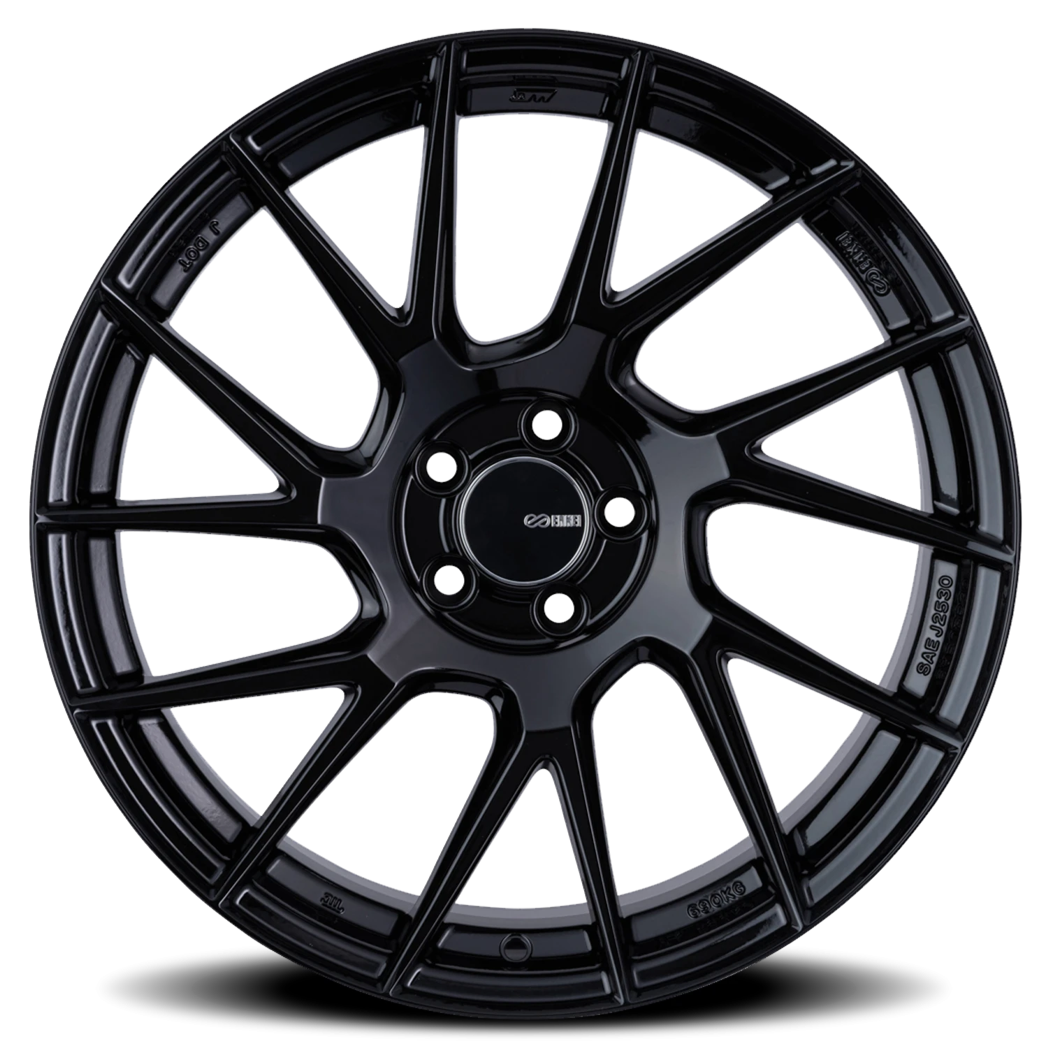 Enkei TM-7 BK 18x9.5 +38 5x114.3mm 72.6mm Gloss Black