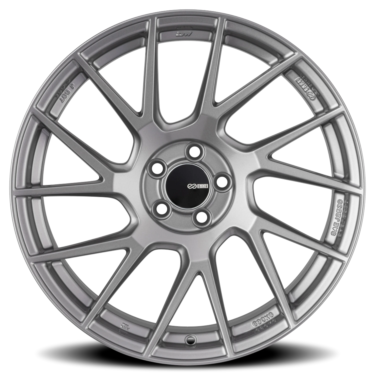 Enkei TM-7 GR 18x8.5 +38 5x114.3mm 72.6mm Storm Gray