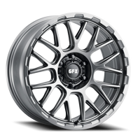 G-FX TM7 20x9 +12 6x135mm 87.1mm Matte Gunmetal