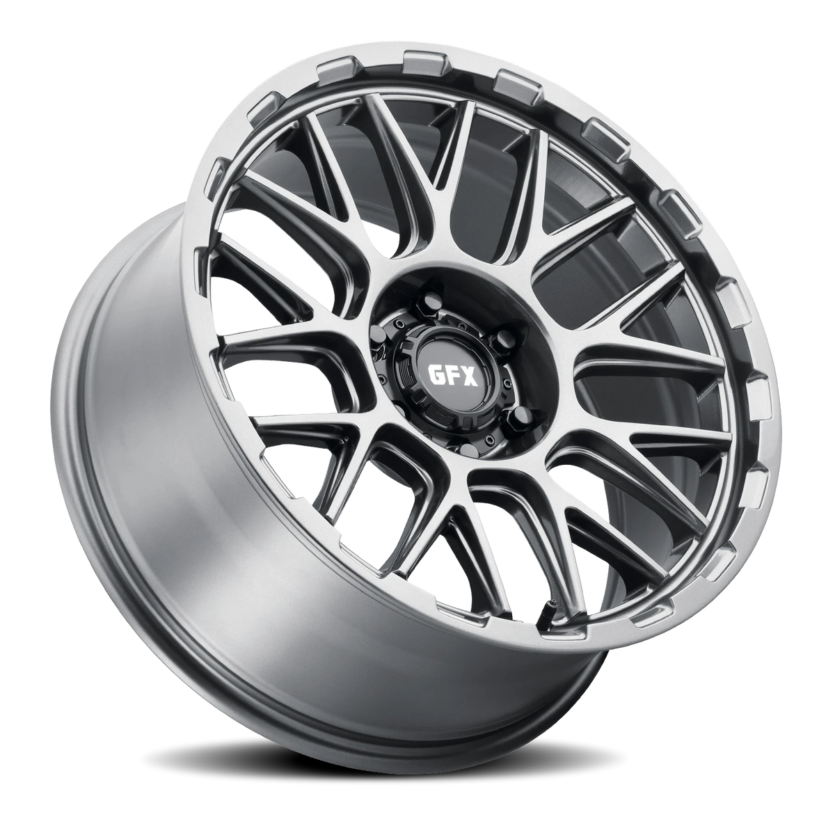 G-FX TM7 20x9 +12 6x139.7mm 106.2mm Matte Gunmetal
