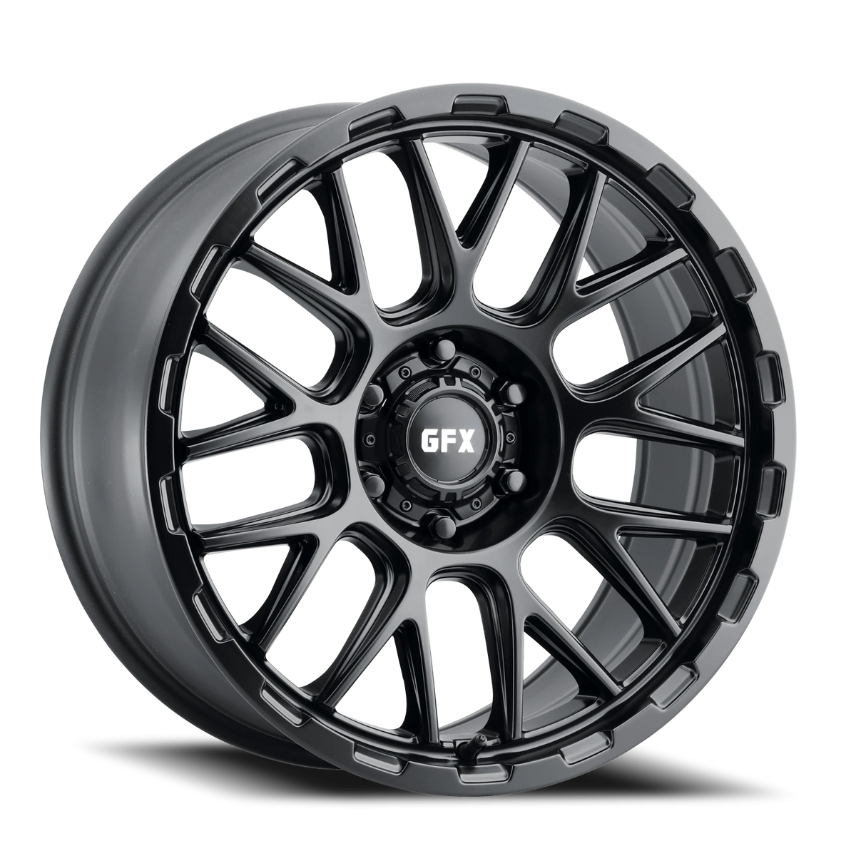 G-FX TM7 20x9 +12 6x139.7mm 106.2mm Matte Black