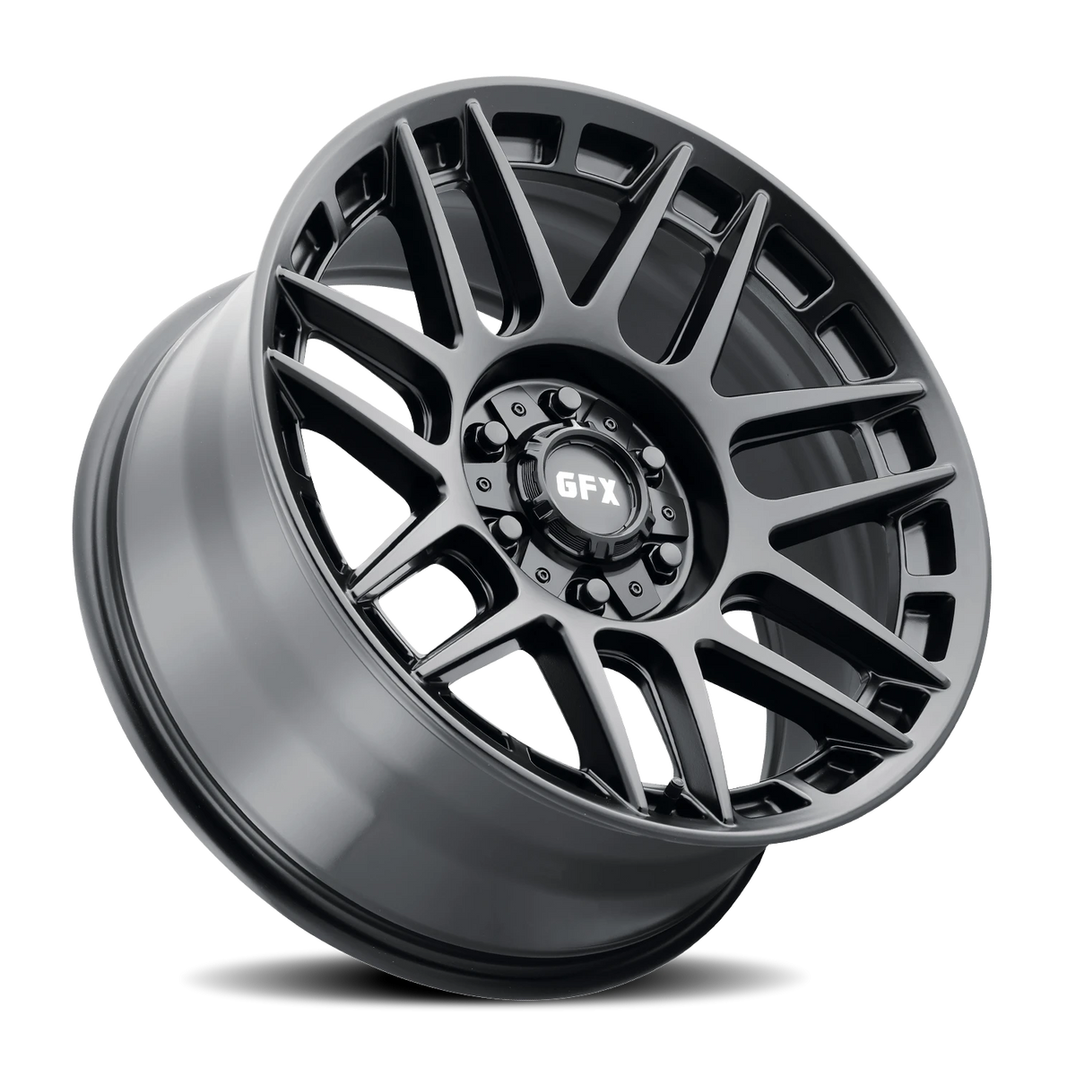 G-FX TM8 17x8.5 -6 5x127mm 78.3mm Matte Black