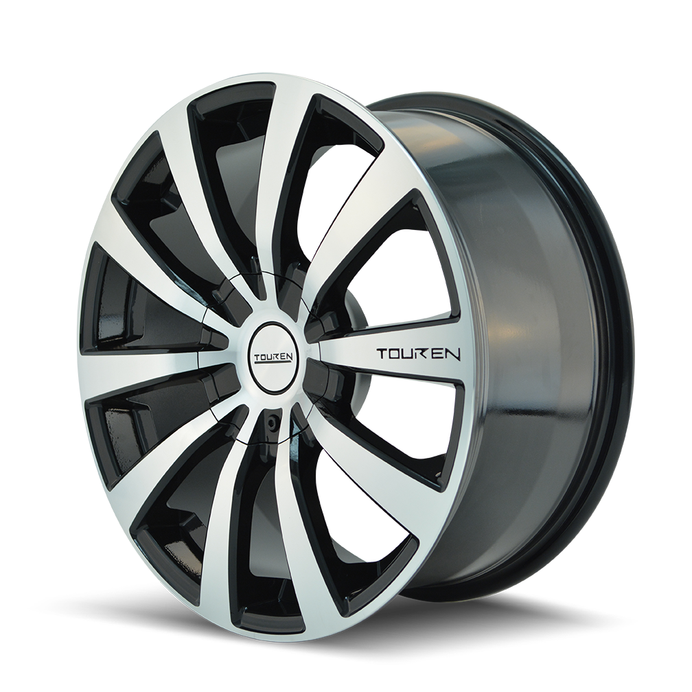 Touren TR3 3130 Gloss Black Machined 16x7 5x112/5x120 42mm 72.62mm