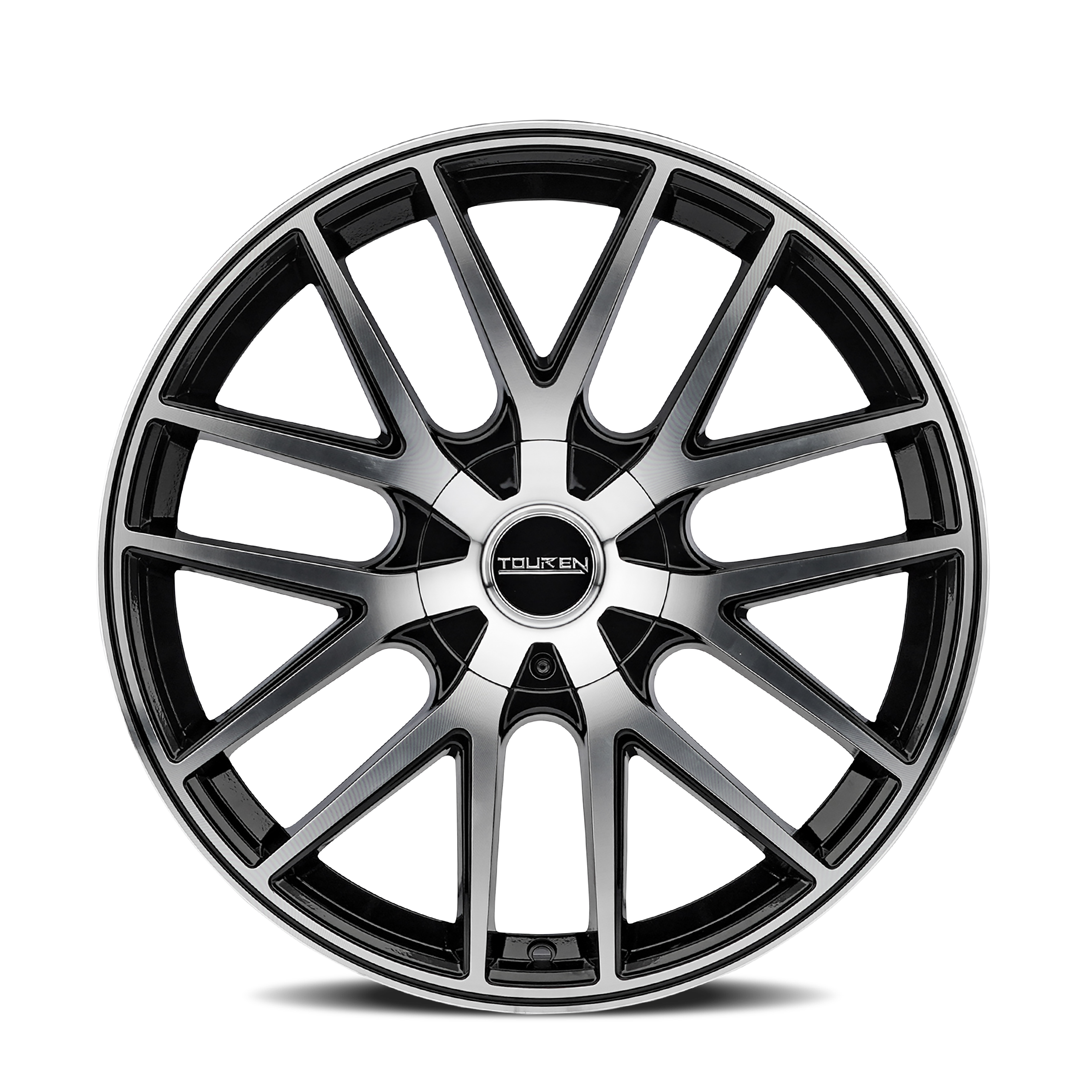 Touren TR60 17x7.5" 4x100mm 67.1mm CB +42mm Gloss Black Machined