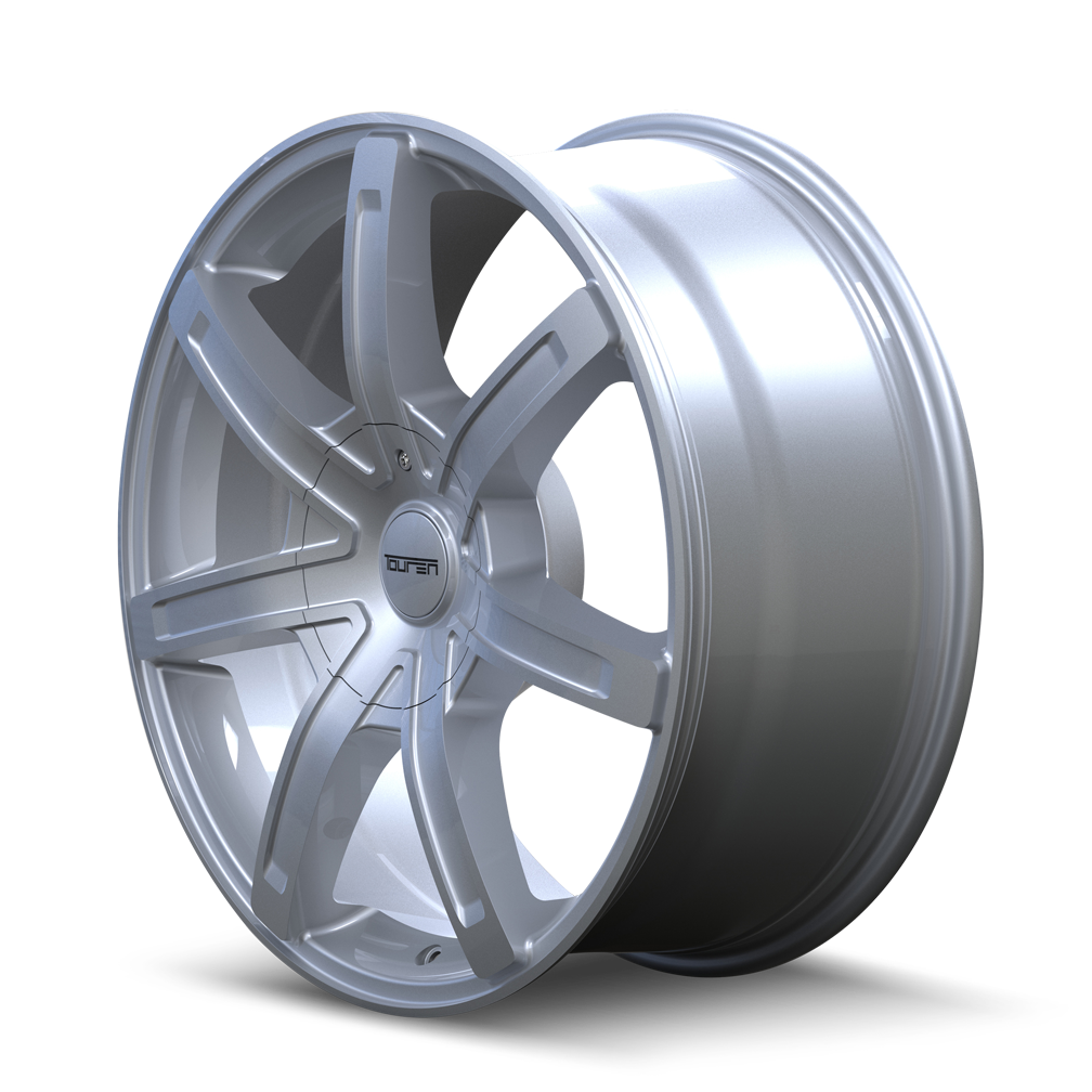 Touren TR65 20x8.5" 5x115mm 87mm CB +18mm Gloss Silver