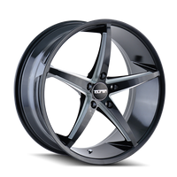 Touren TR70 17x7.5" 5x120mm 74.1mm CB +40mm Gloss Black Milled