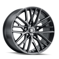 Touren TR91 20x9" 6x139.7mm 106.1mm CB +18mm Matte Black Brushed Dark Tint