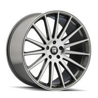 Touren TR92 20x10.5" 5x114.3mm 72.6mm CB +35mm Gloss Graphite Machined
