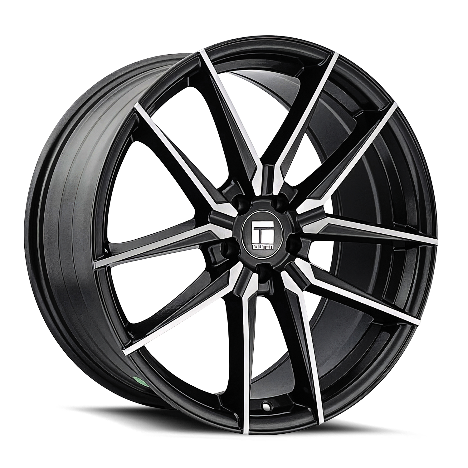Touren TR94 19x8.5" 5x114.3mm 73.1mm CB +35mm Gloss Dark Graphite Brushed