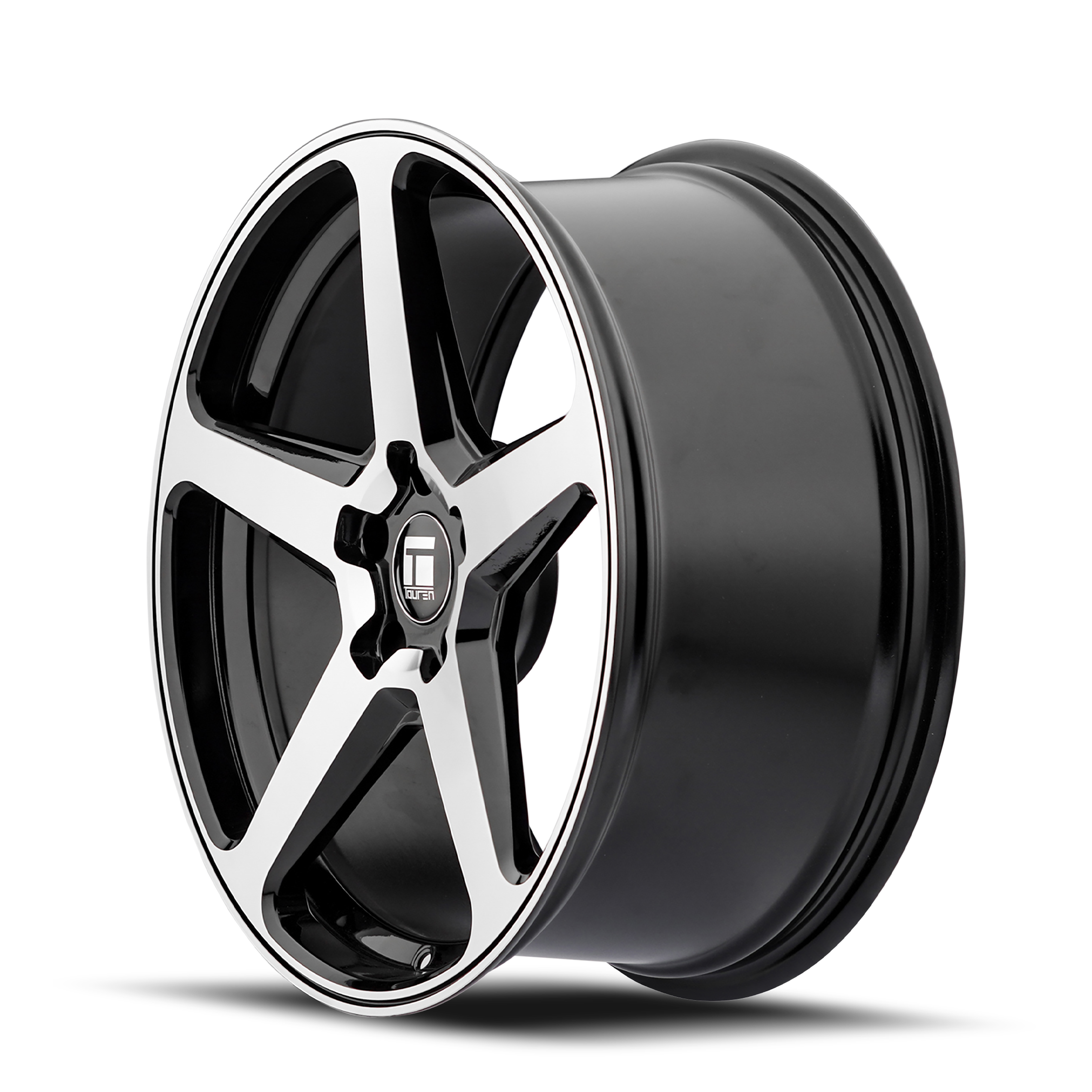 Touren TF96 20x9" 5x120mm 72.56mm CB +35mm Gloss Black Machined