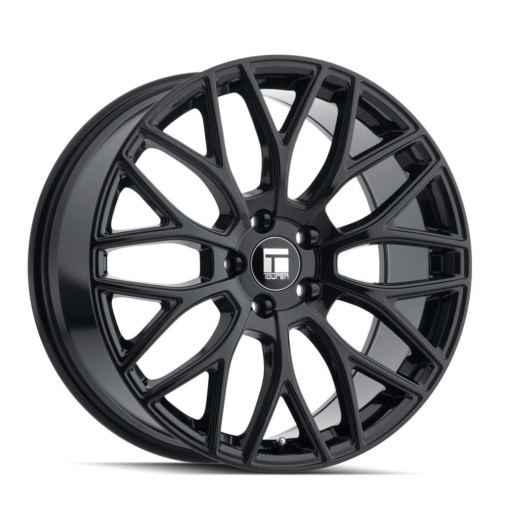 Touren TR76 19x8.5" 5x114.3mm 72.6mm CB +35mm Gloss Black