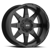 G-FX TR-12 20x9 +18 5x139.7mm 110.2mm Matte Black