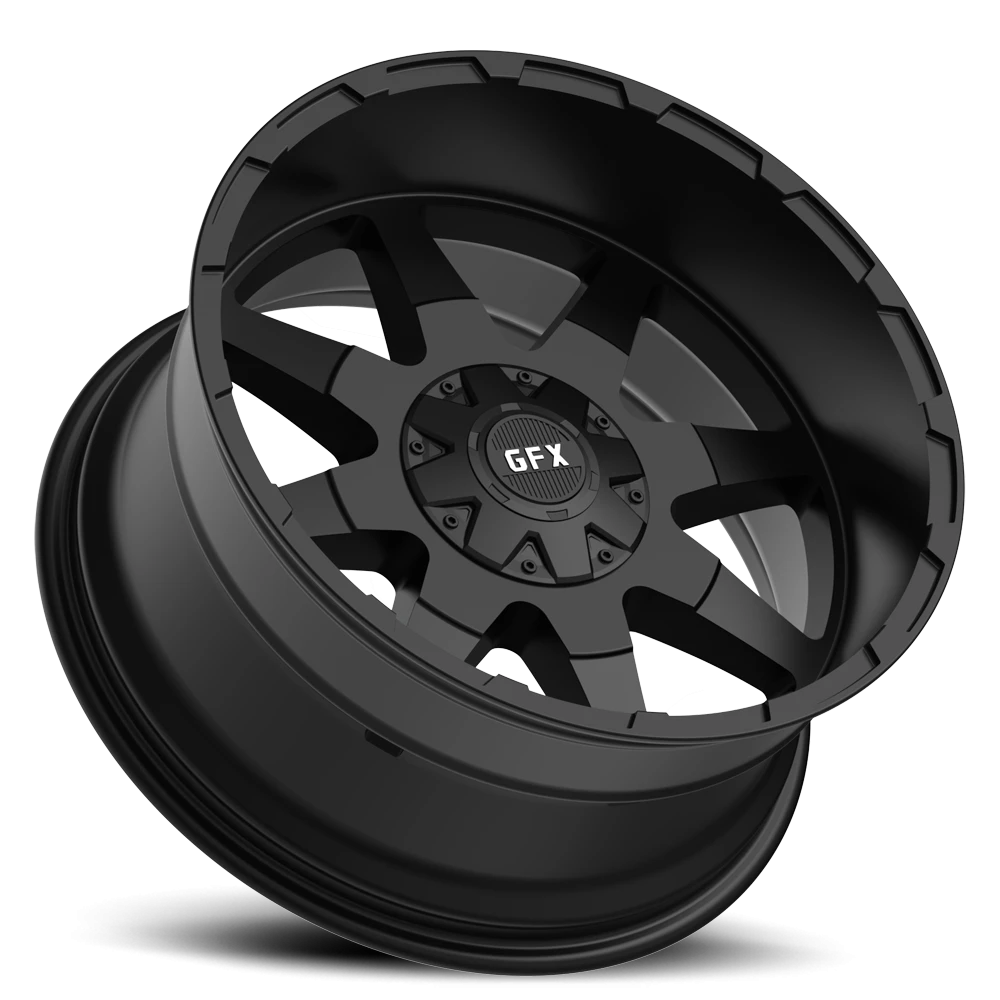G-FX TR-12 18x9 +12 8x165.1mm 125.2mm Matte Black