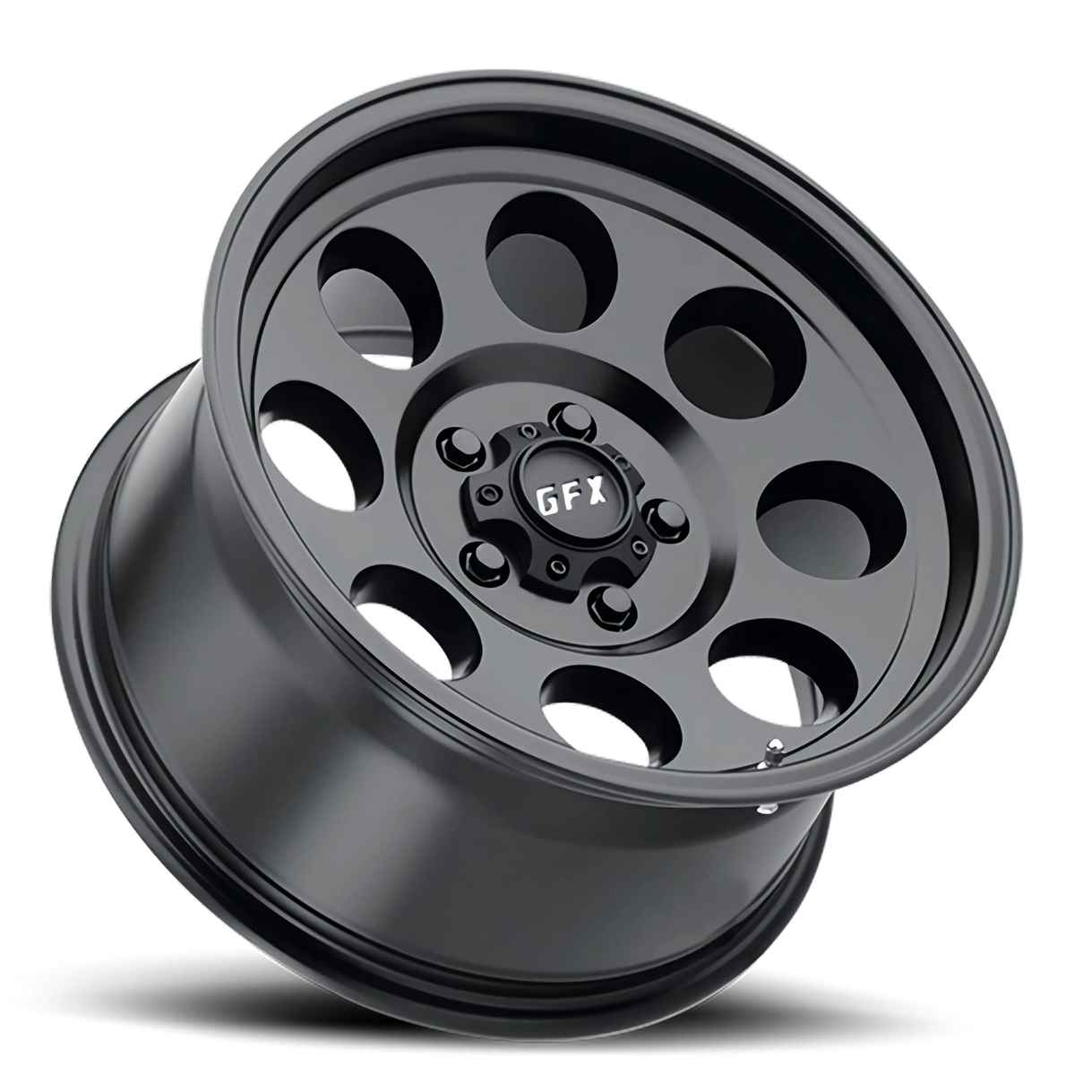 G-FX TR-16 18x9 +12 5x127mm 78.1mm Matte Black