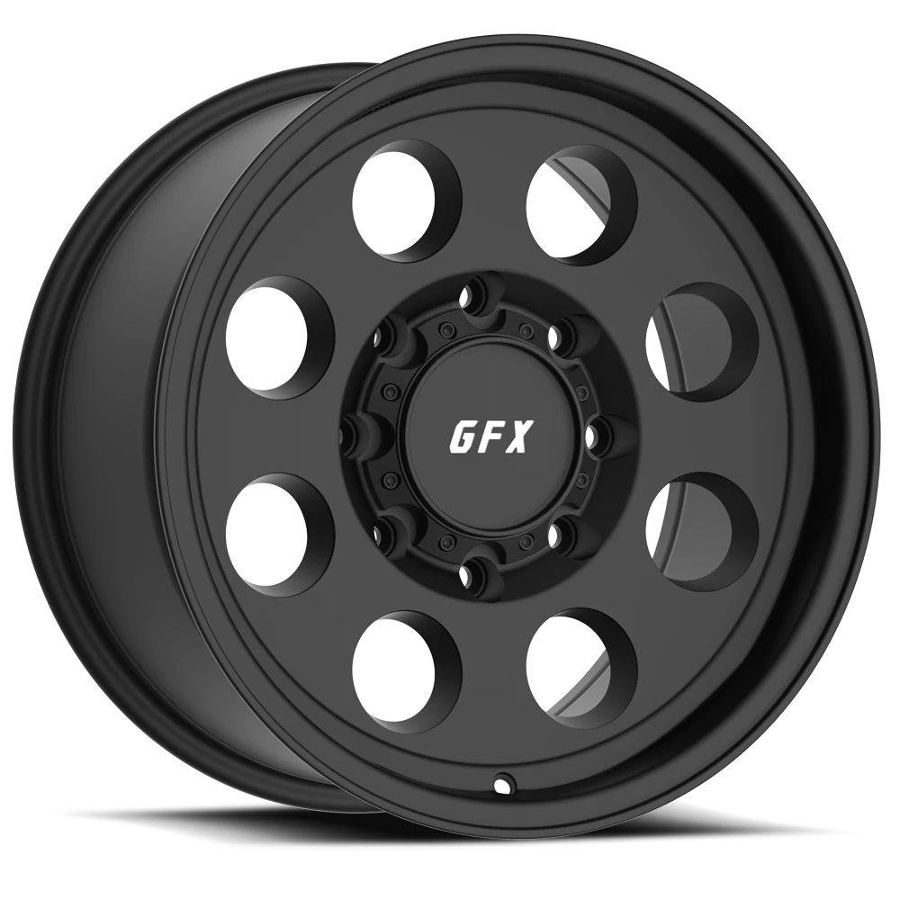 G-FX TR-16 18x9 +12 8x165.1mm 125.2mm Matte Black