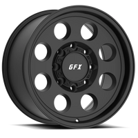 G-FX TR-16 17x9 +0 8x170mm 125.2mm Matte Black