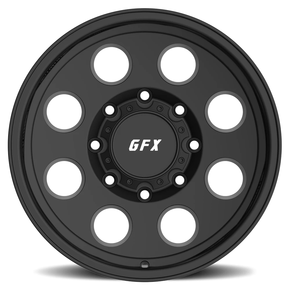 G-FX TR-16 18x9 +12 8x165.1mm 125.2mm Matte Black