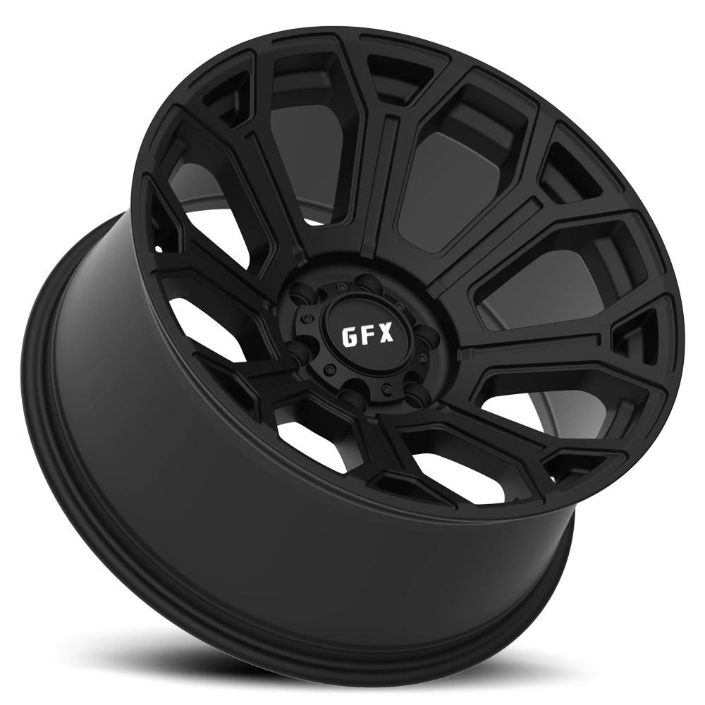 G-FX TR-19 20x9 +12 5x127mm Matte Black