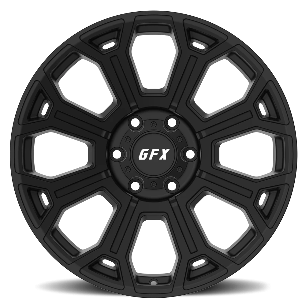 G-FX TR-19 20x9 +12 5x127mm Matte Black
