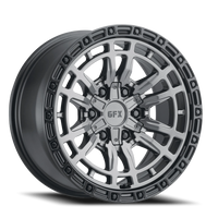 G-FX TR-24 20x9 +12 6x135mm 95.2mm Matte Grey Matte Black Lip