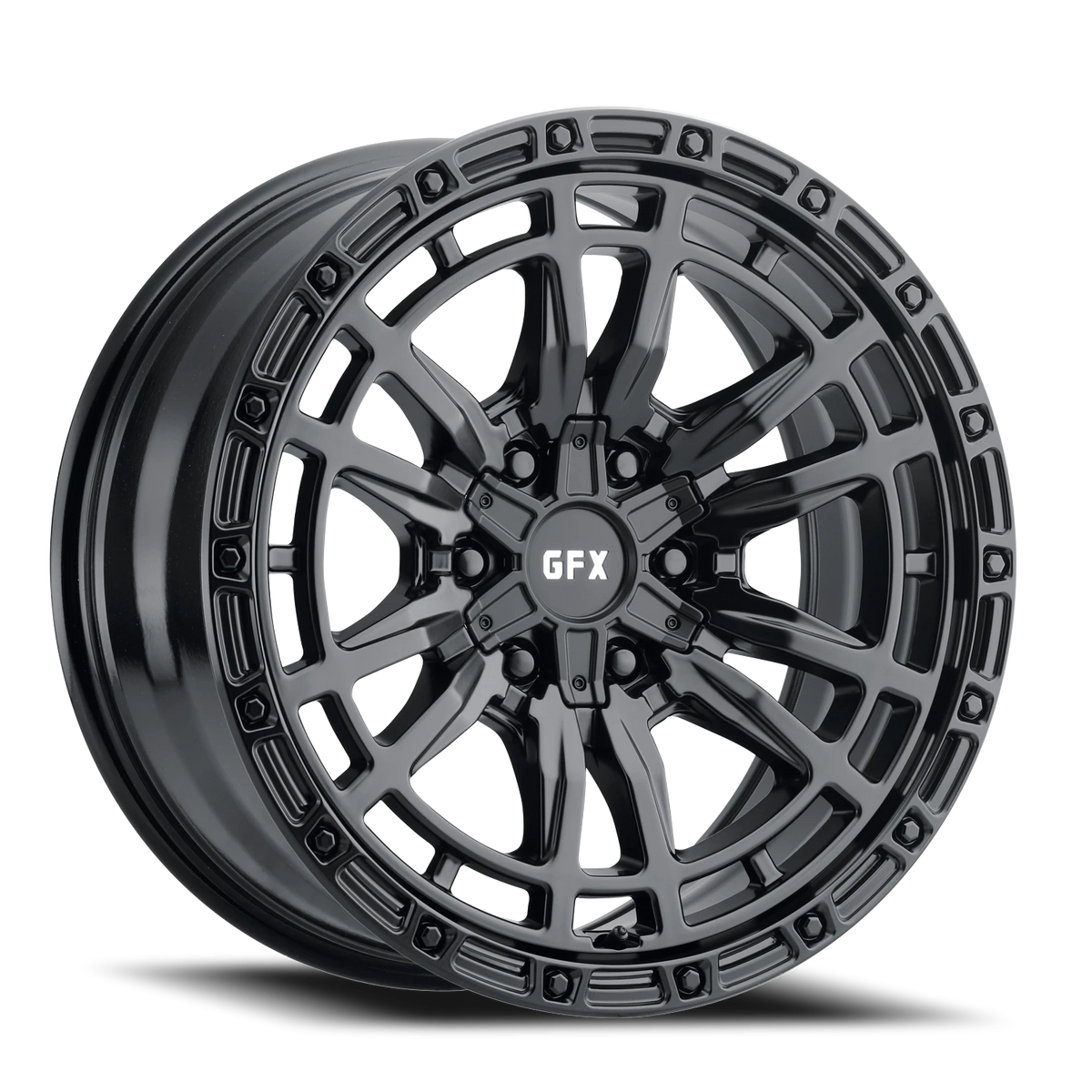 G-FX TR-24 18x9 +12 6x135mm 95.2mm Matte Black