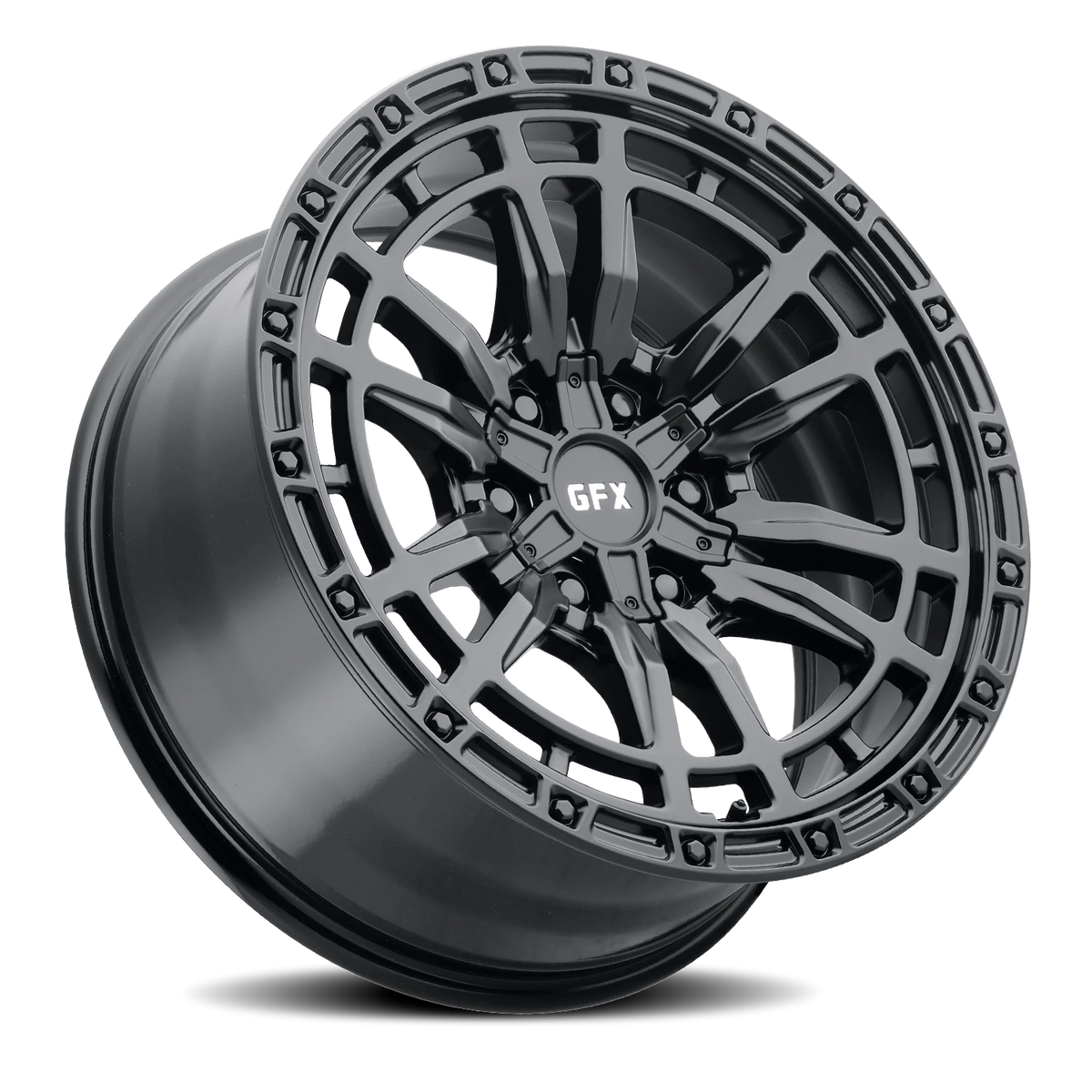 G-FX TR-24 20x9 +12 6x139.7mm 106.2mm Matte Black