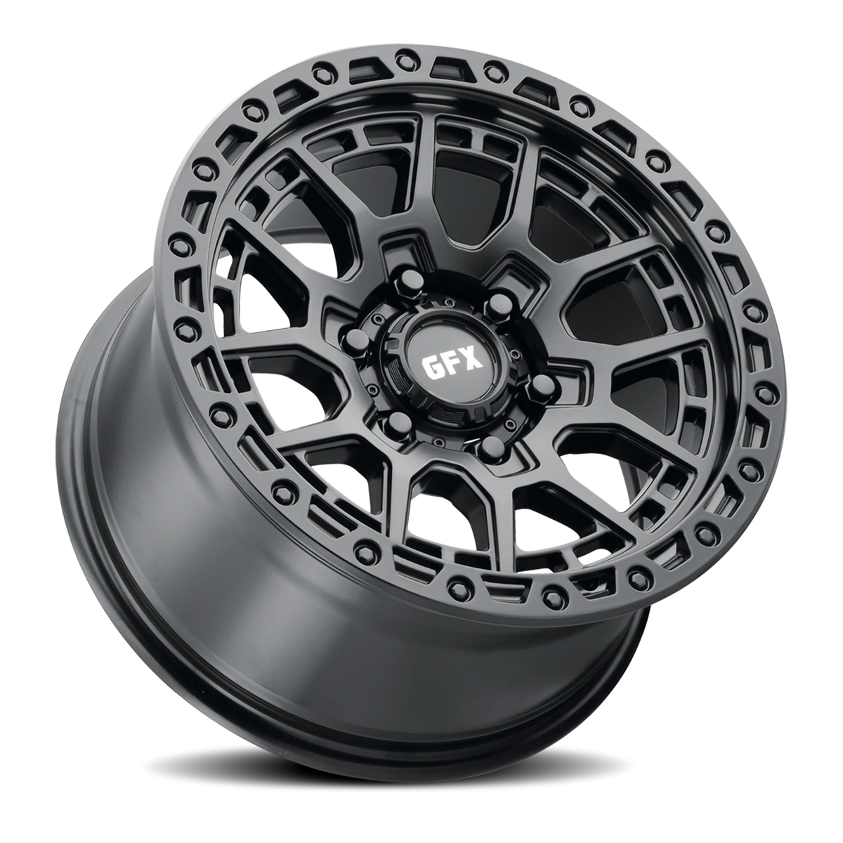 G-FX TR-25 18x9 +12 6x139.7mm 106.2mm Matte Black
