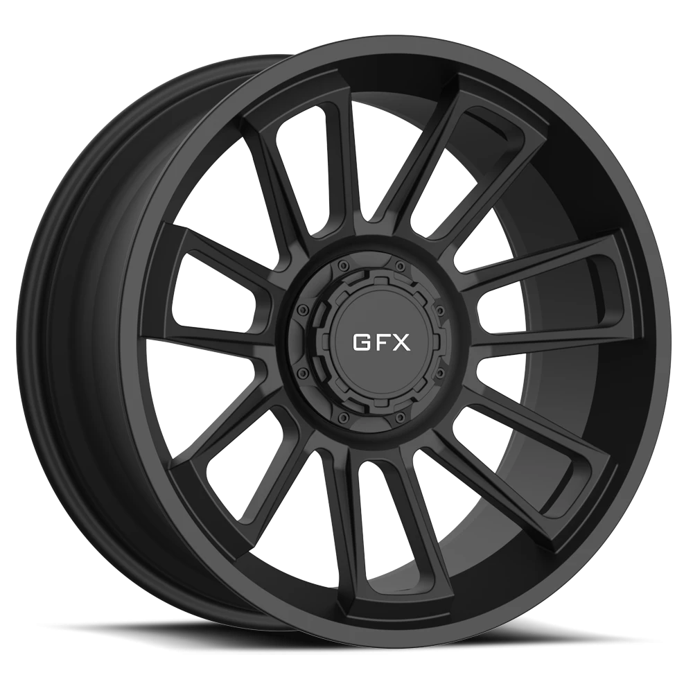 G-FX TR21 20x9 +18 8x165.1mm 125.2mm Matte Black