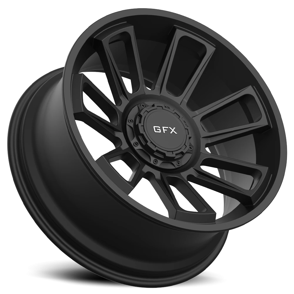 G-FX TR21 20x10 -19 8x170mm 125.2mm Matte Black