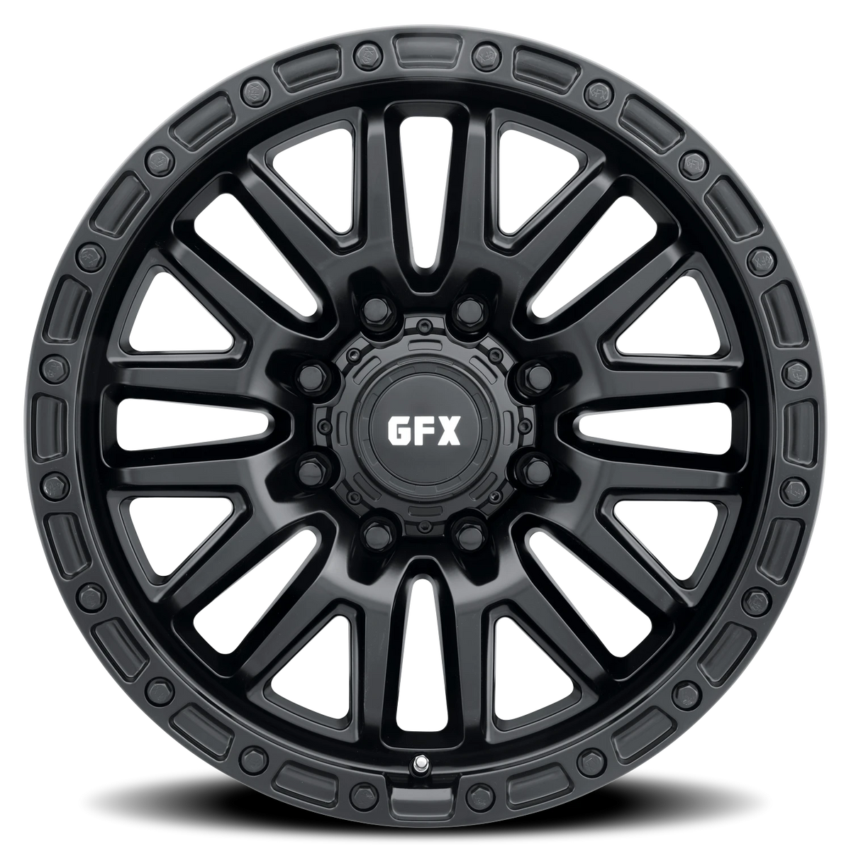 G-FX TR-26 18x9 +18 8x180mm 124.2mm Matte Black