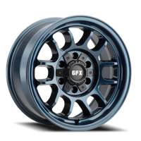 G-FX TR28 17x8.5 -6 6x139.7mm 106.2mm Metallic Blue