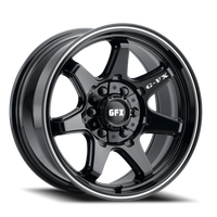 G-FX TR32 18x9 +18 6x135mm 95.2mm Gloss Black Milled