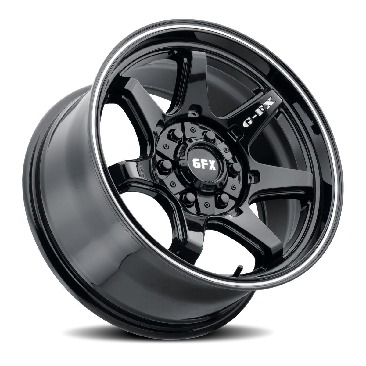 G-FX TR32 18x9 +18 6x135mm 95.2mm Gloss Black Milled