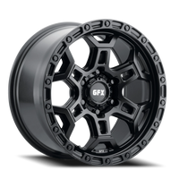 G-FX TR33 18x9 +20 6x139.7mm 106.2mm Matte Black