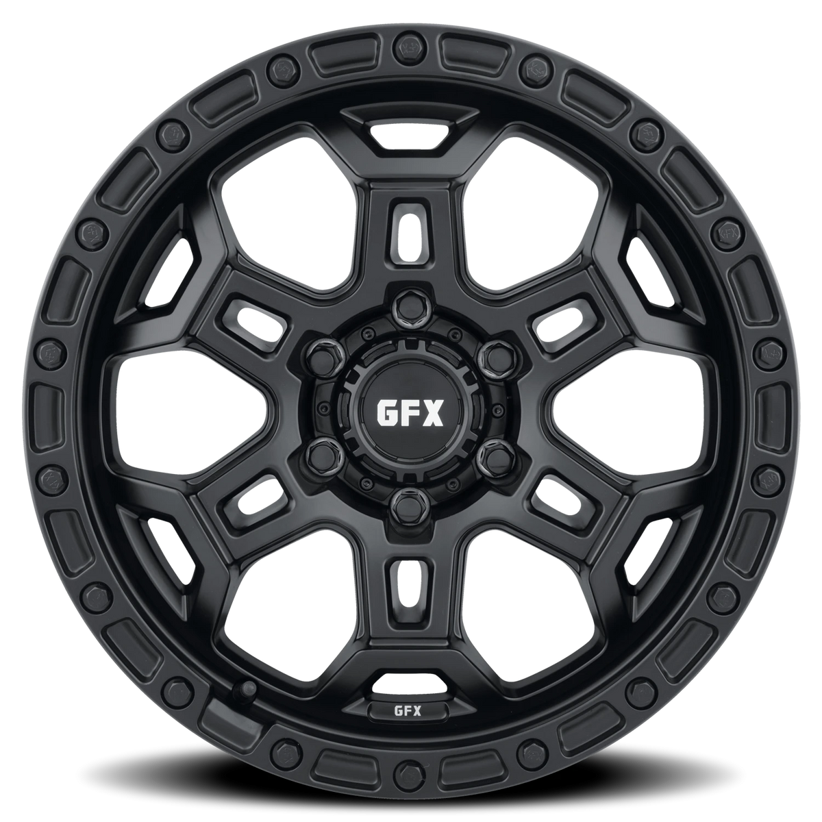 G-FX TR33 17x9 +20 6x135mm 87.1mm Matte Black