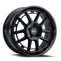 G-FX TR34 CUV 17x8 +35 5x110mm 74.1mm Gloss Black
